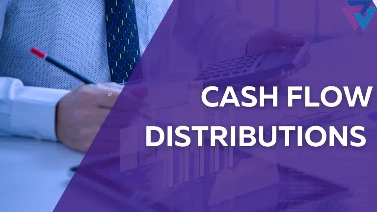 CASH FLOW DISTRIBUTIONS FROM A REAL ESTATE SYNDICATION