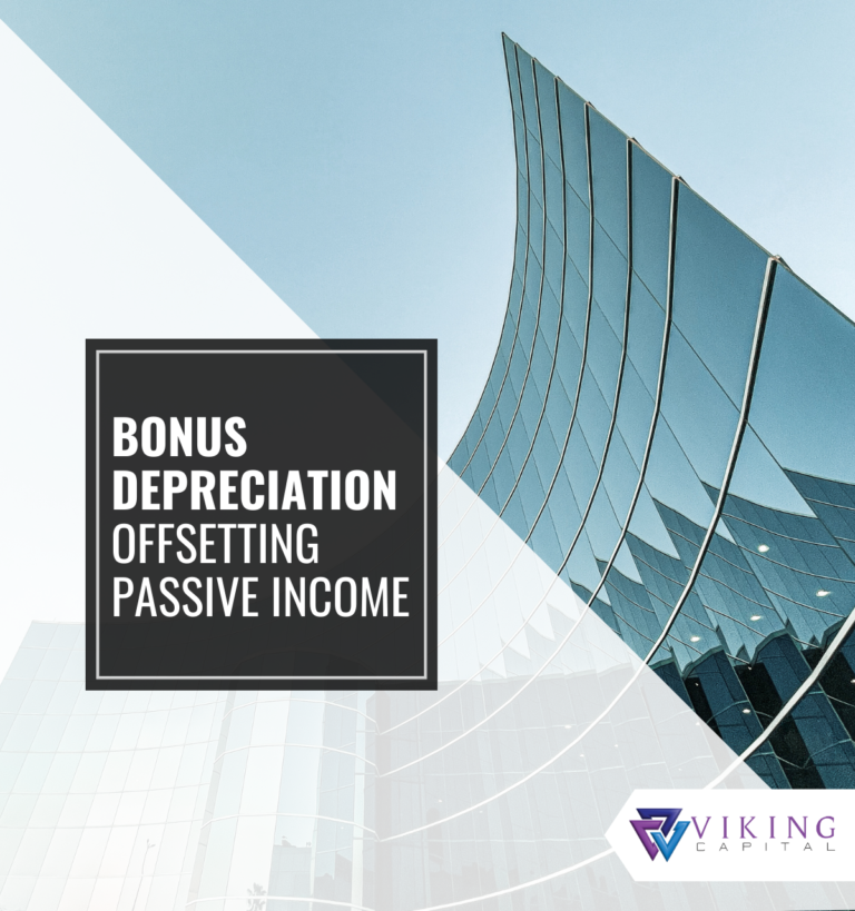 Bonus Depreciation: Offsetting Passive Income