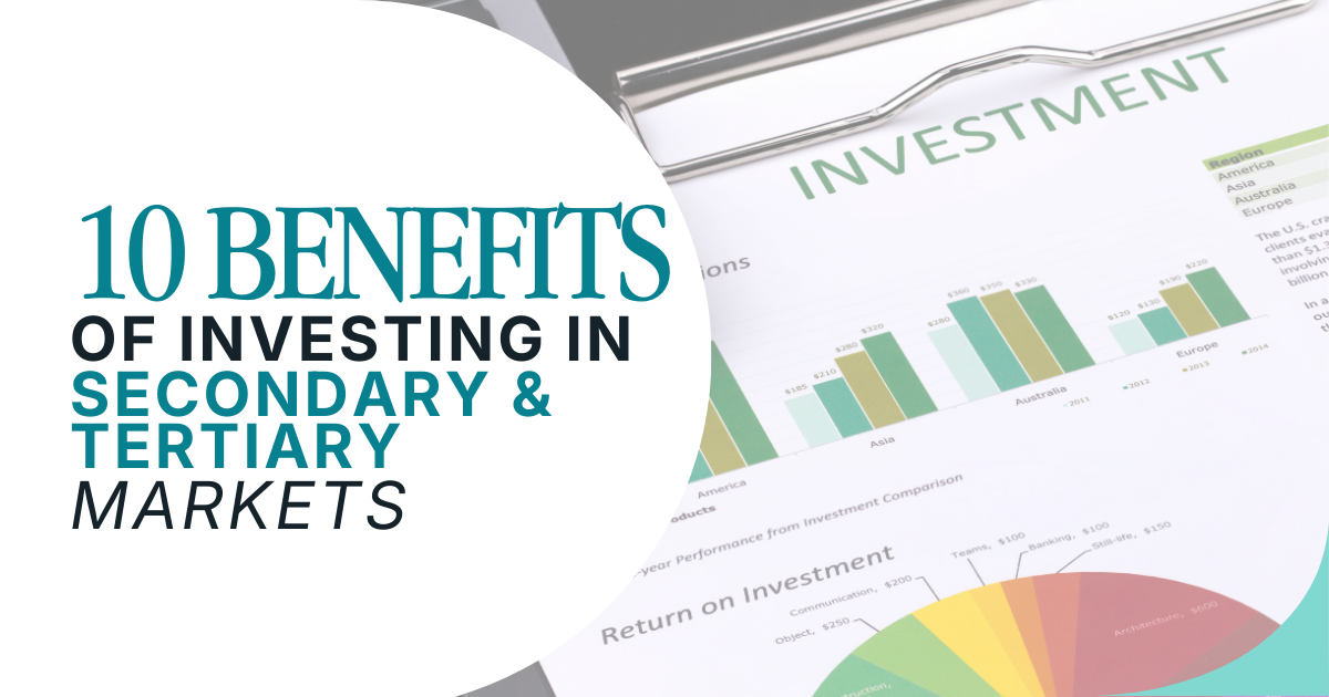 10 Benefits of Investing in Secondary & Tertiary Markets